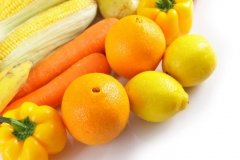 yellow and orange fruits and vegitables